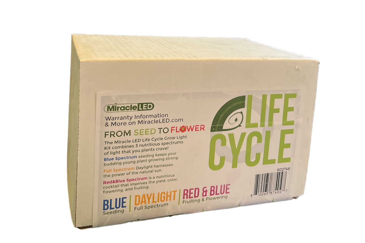 Life Cycle Grow Light Kit
