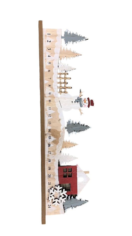 Wooden Christmas Countdown