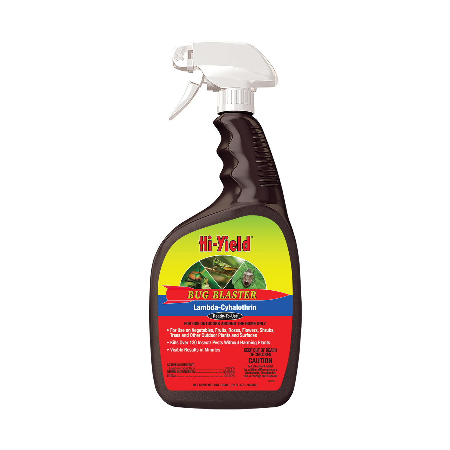 Hi-Yield Bug Blaster Lambda Cy RTU 32oz