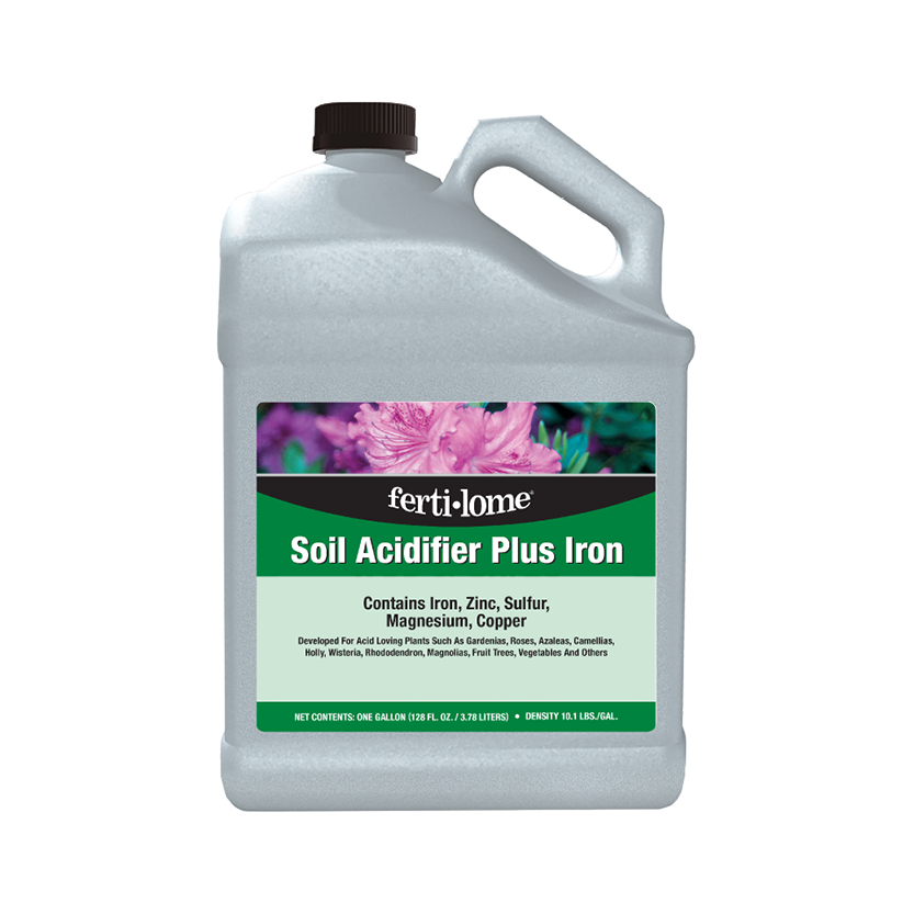 Fertilome Soil Acidifier Plus Iron 1 Gallon