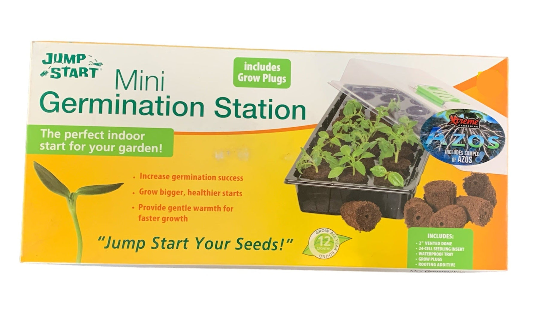 home depot garden center seeds Jump Start 24 Grow Plug Mini Germination Station