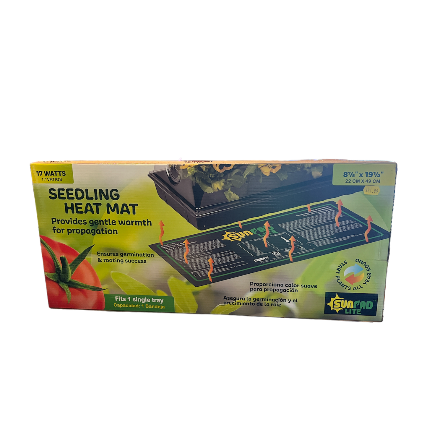 Sunpack seedling heat mat 17w