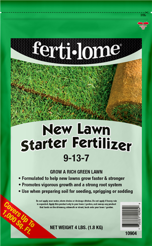 Fertilome New Lawn Starter 4 lb