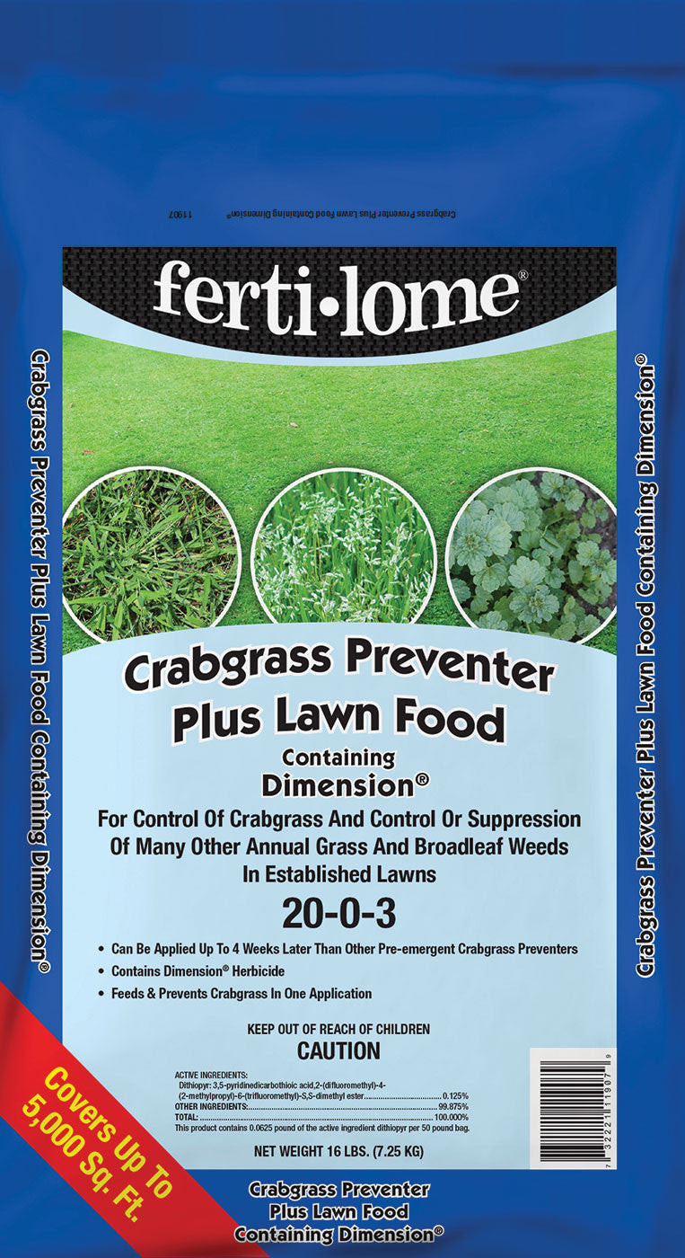 Fertilome Crabgrass Preventer+Food 32 lb