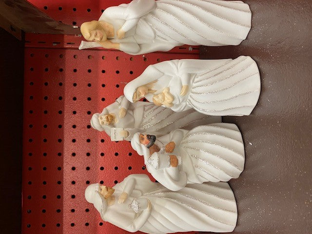 6Pc 18.5" w 13.5" angel