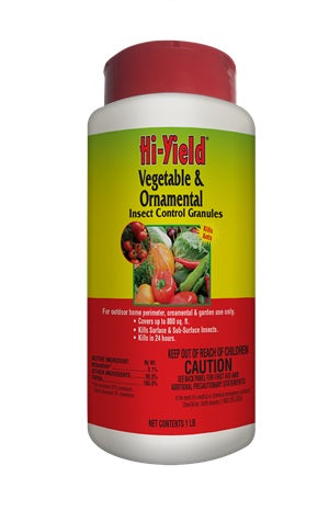 Hi-Yield Vegetable & Ornamental Insect Granules 1 lb