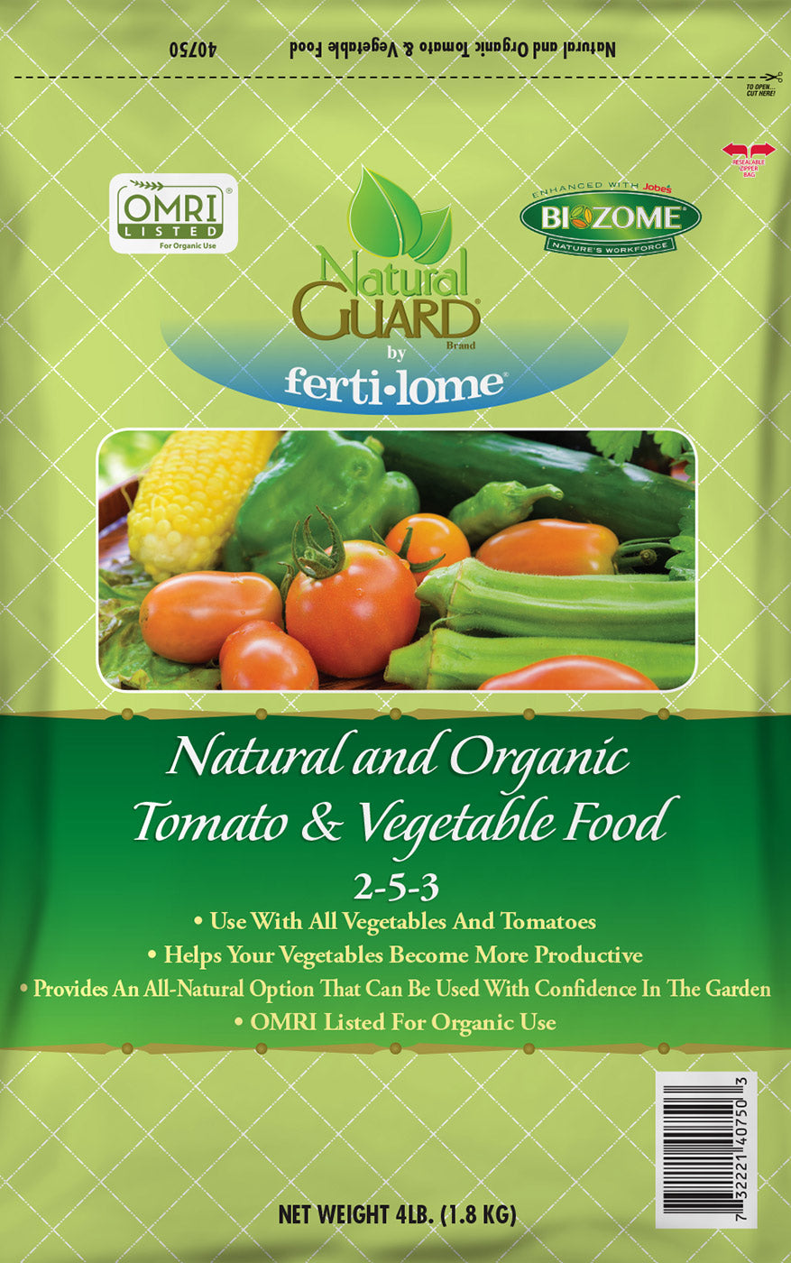 Natural Guard Organic Tomato & Vegetable Food 4 lb