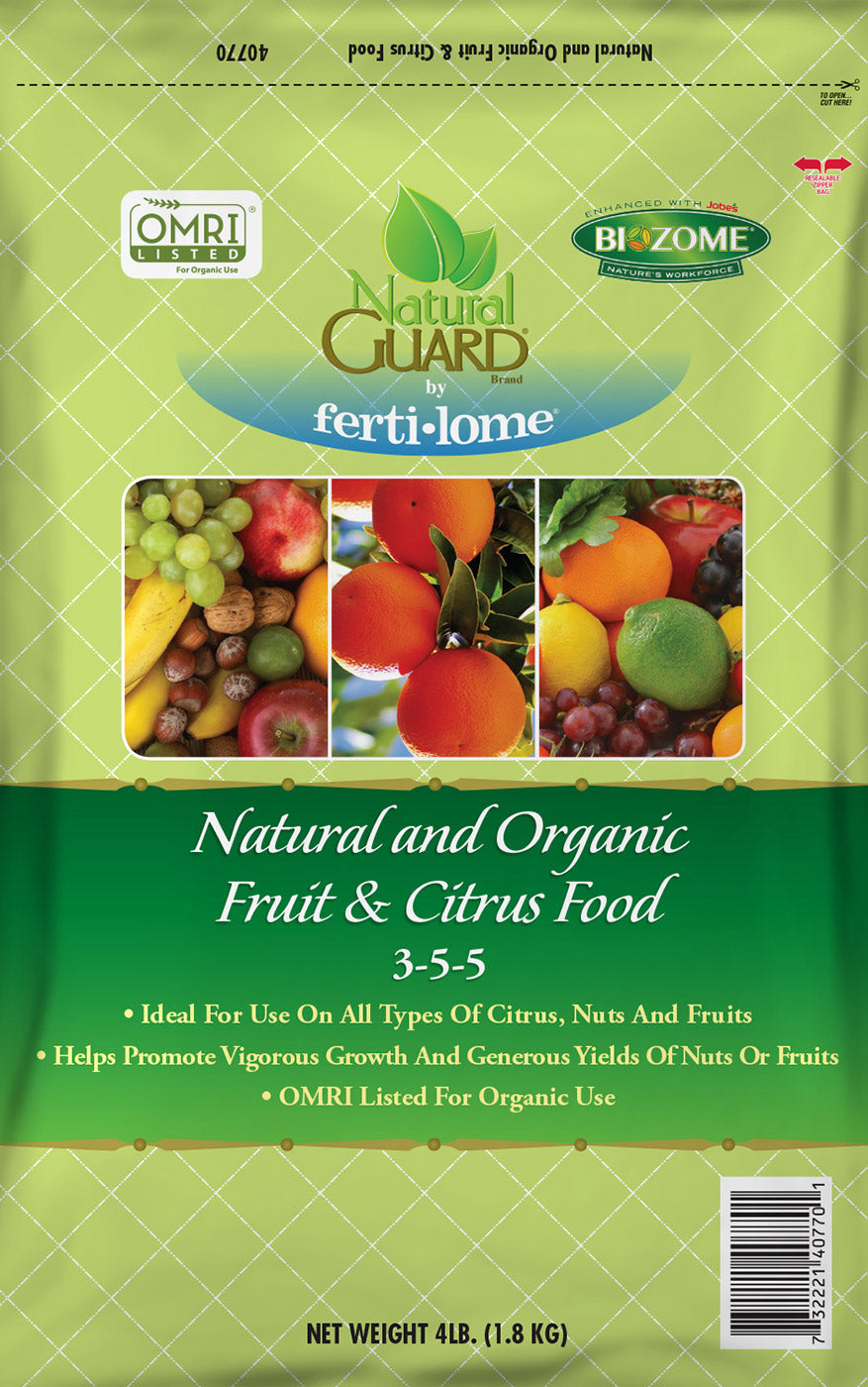 Natural Guard Organic Fruit & Citrus Food 4 lb