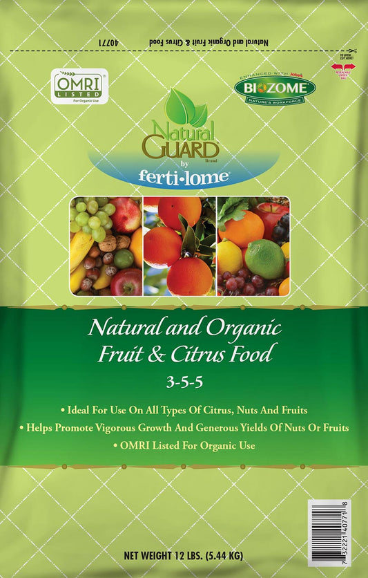 Natural Guard Organic Fruit & Citrus Food 12 lb