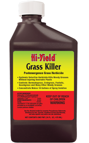 herbicide for garden use Hi-Yield Grass Killer Herbicide