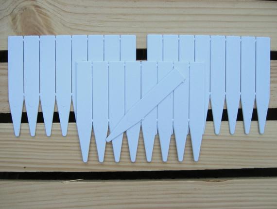 plastic plant label stakes 4" Bulk Plastic Label Stakes – Anderson's Seed & Garden