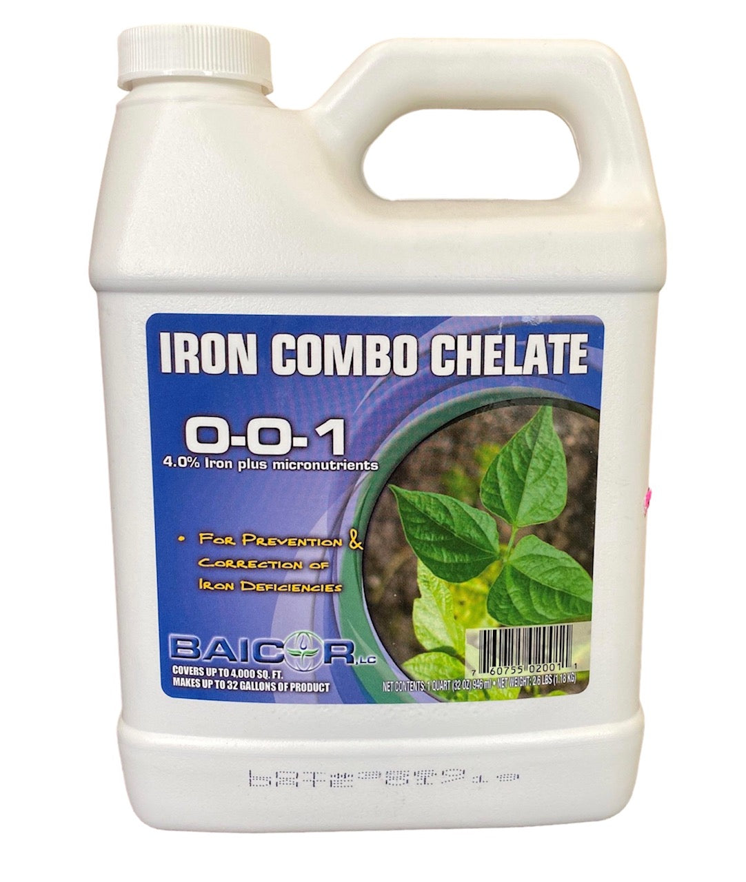 fertilizer with iron for plants Baicor Iron Combo Chelate RTS