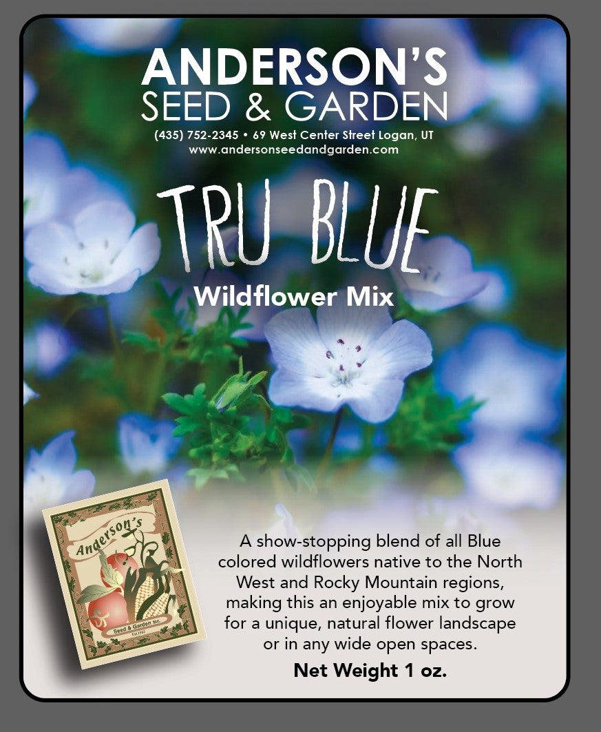 blue wildflower seeds Seed Collection Tru Blue