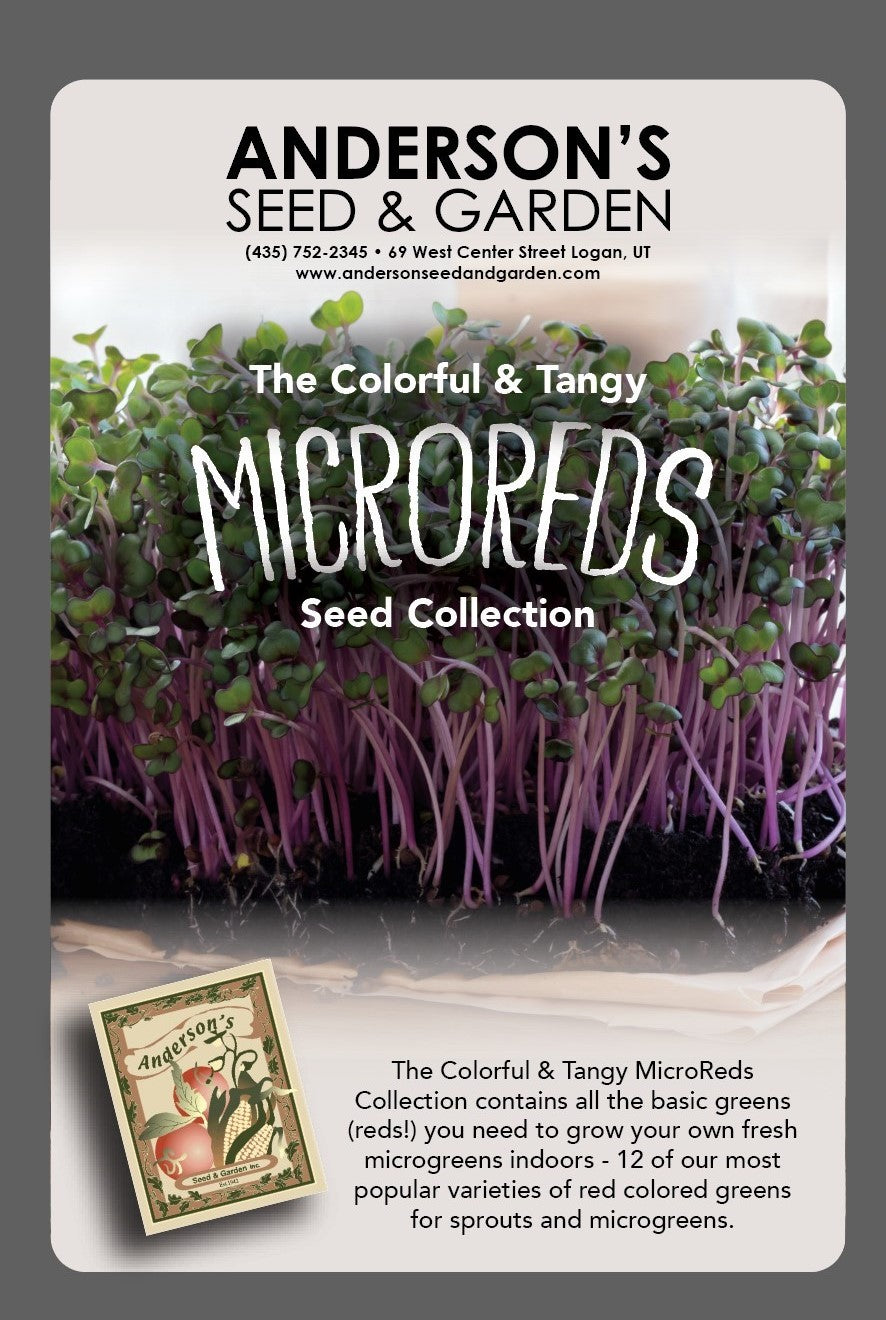 anderson's seed & garden logan ut Seed Collection Microreds