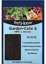 Fertilome Garden Cote 6 - 4.5 Lb