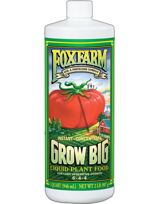 Foxfarm Grow Big Plant Food Qt