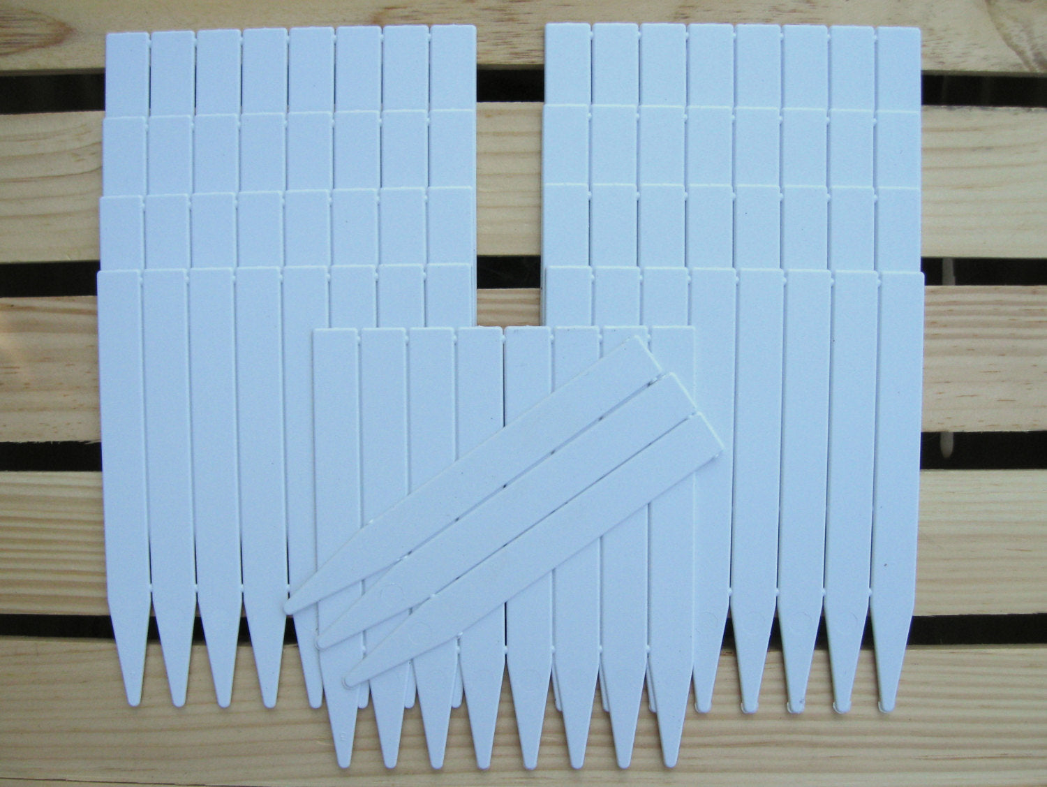 6 plastic plant labels 6" Bulk Plastic Label stakes – Anderson's Seed & Garden