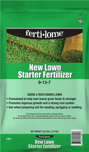 Fertilome New Lawn Starter 3.25lb 9-13-7