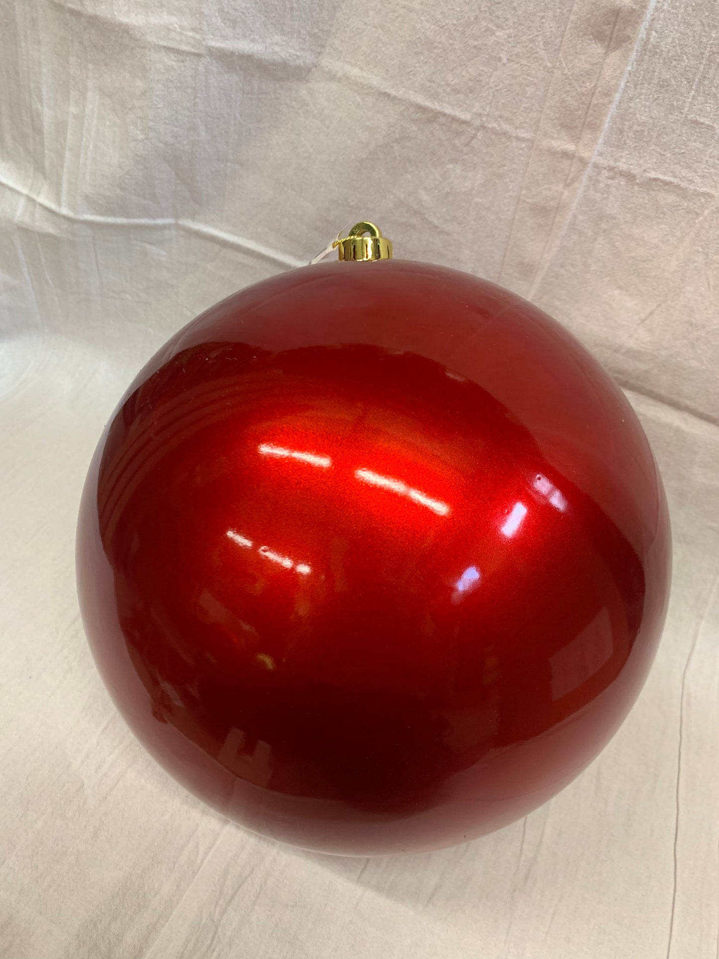 XL Shiny Red Ball Ornament