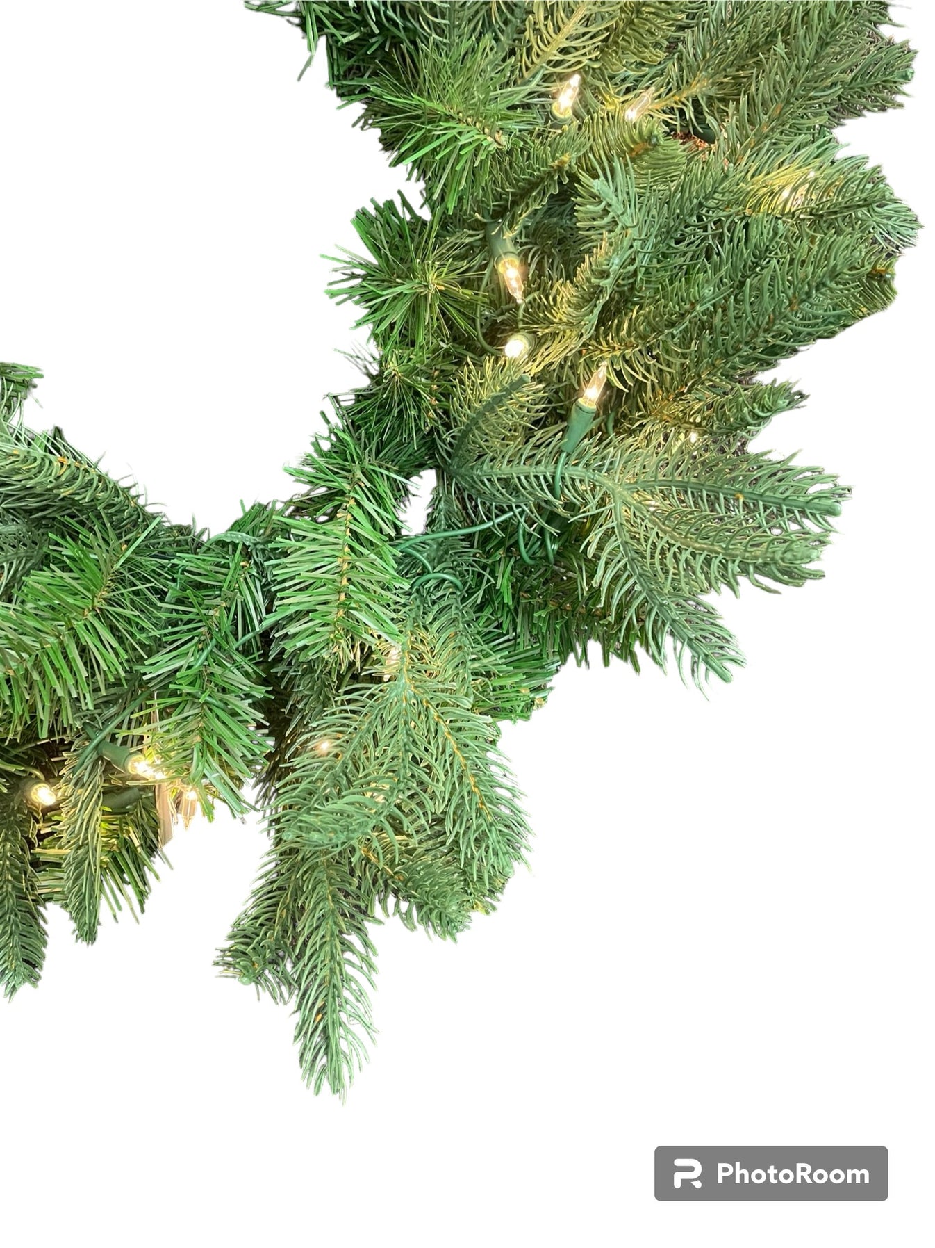 24" Frasier Fir Wreath Lit Anderson's Seed & Garden