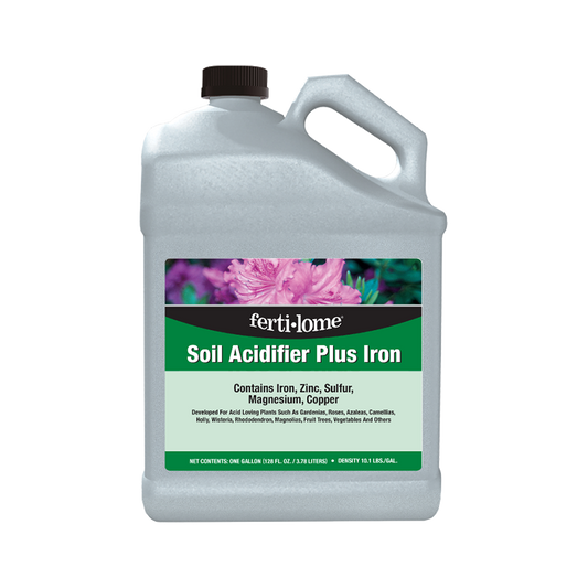 Fertilome Soil Acidifier Plus Iron 1 Gallon