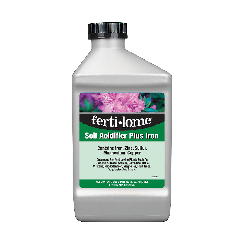 Fertilome Soil Acidifier Plus Iron 32 oz