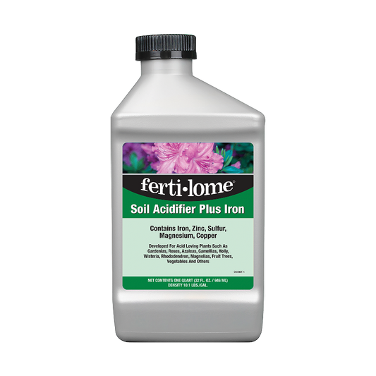 Fertilome Soil Acidifier Plus Iron 32 oz