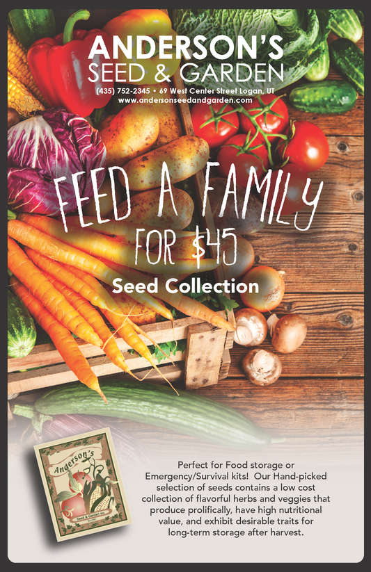 Seed Collection Feed a Family For $45