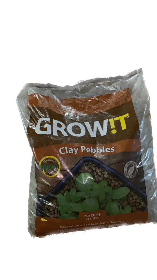 Hydfarm Growit Clay Pebbles25L