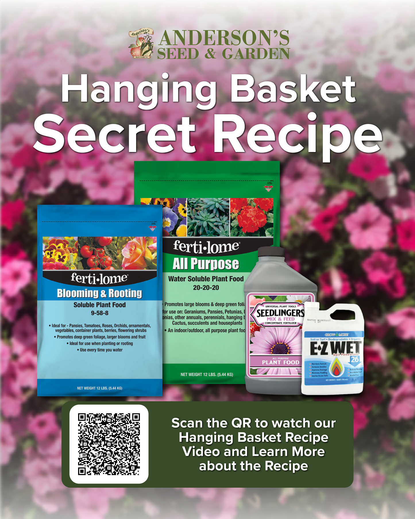 Hanging Basket Recipe Medium