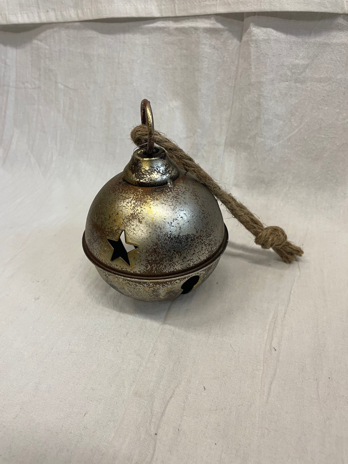 Antique Bell Ornament, Copper