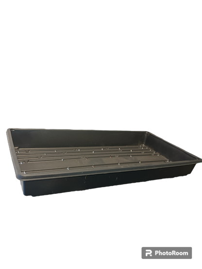 Black Plastic Tray With or Without Holes