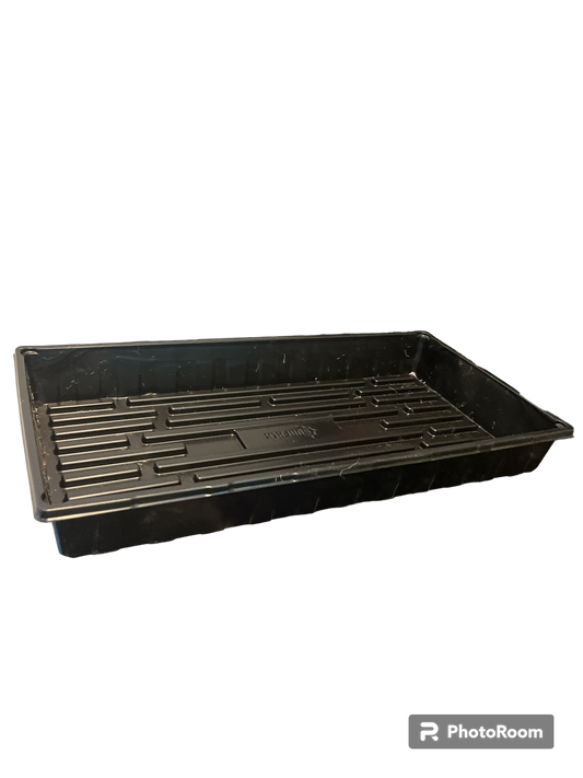 Black Plastic Tray With or Without Holes