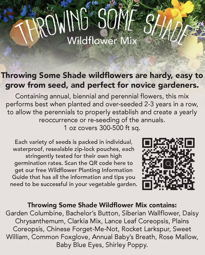seed needs wildflower mixes Seed Collection Throwing Some Shade