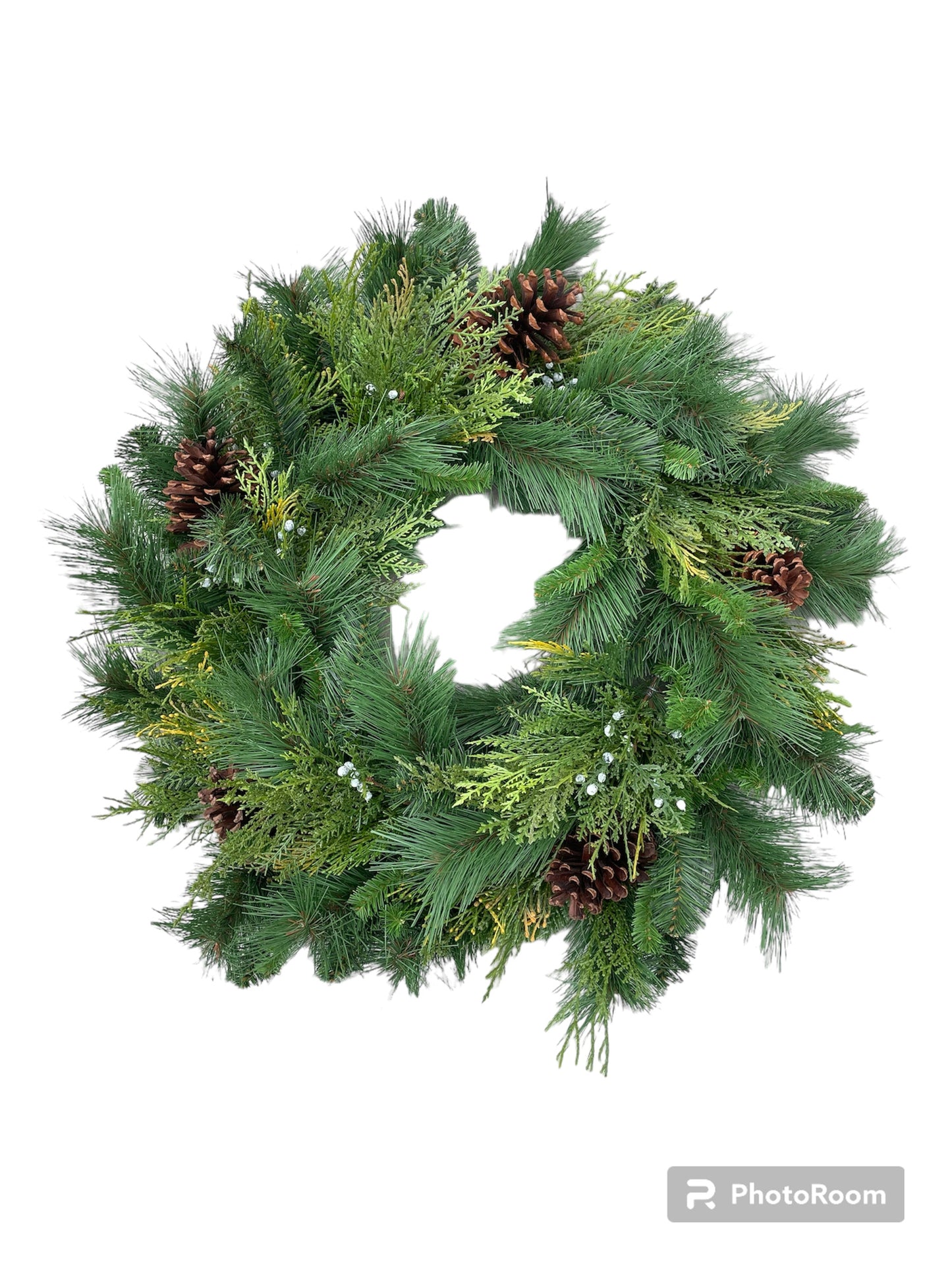 30" Con/Ber/Ced/Pine Wreath