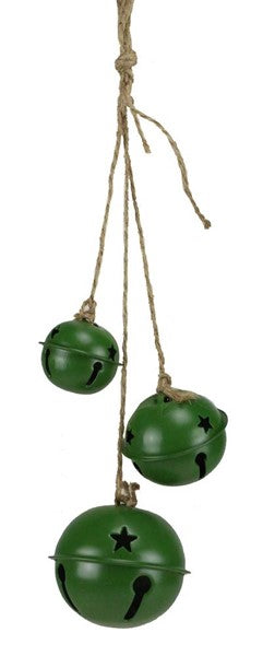 Jingle Bell Cluster Orn, Green