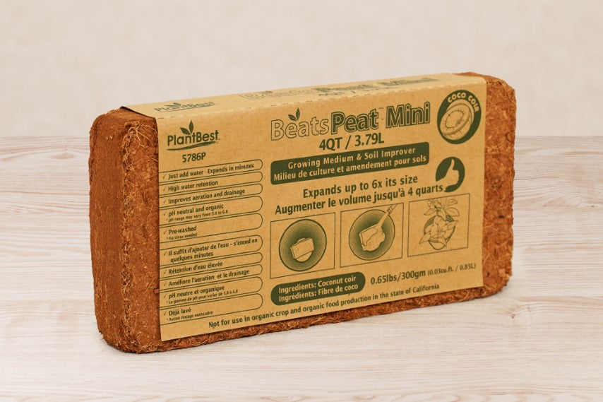 4Qt. Coconut Coir Growing Mix