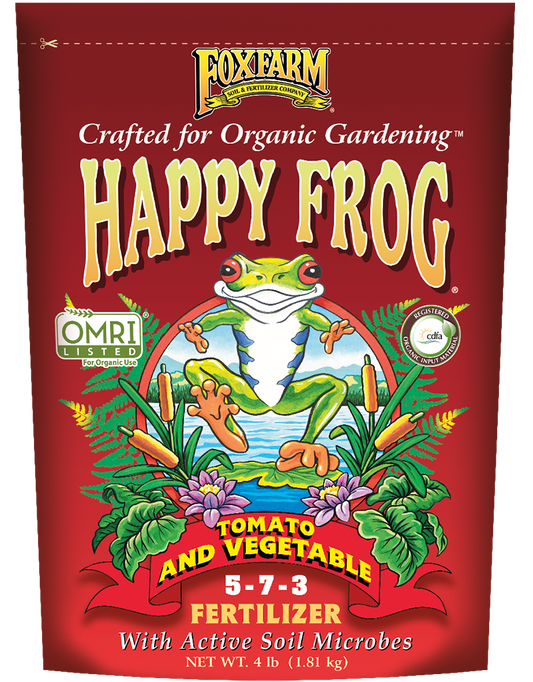 Happy Frog Tomato & Vegetable Fertilizer 4 lb