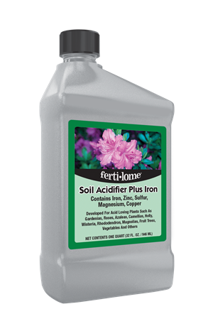 Fertiome Soil Acidifier Plus Iron 32 oz