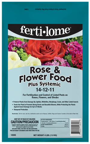 Fertilome Rose & Flower Food w/Systemic 4 lb