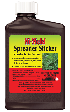Hi-Yield Spreader Sticker 8 oz