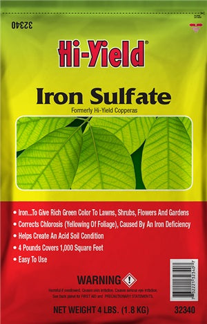 Hi-Yeild Iron Sulfate 4 lb