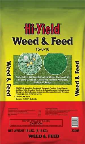 Hi-Yield Weed & Feed 18 lb