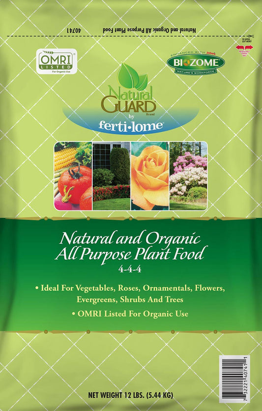 Oragnic All Purpose Fertilizer 12 lb